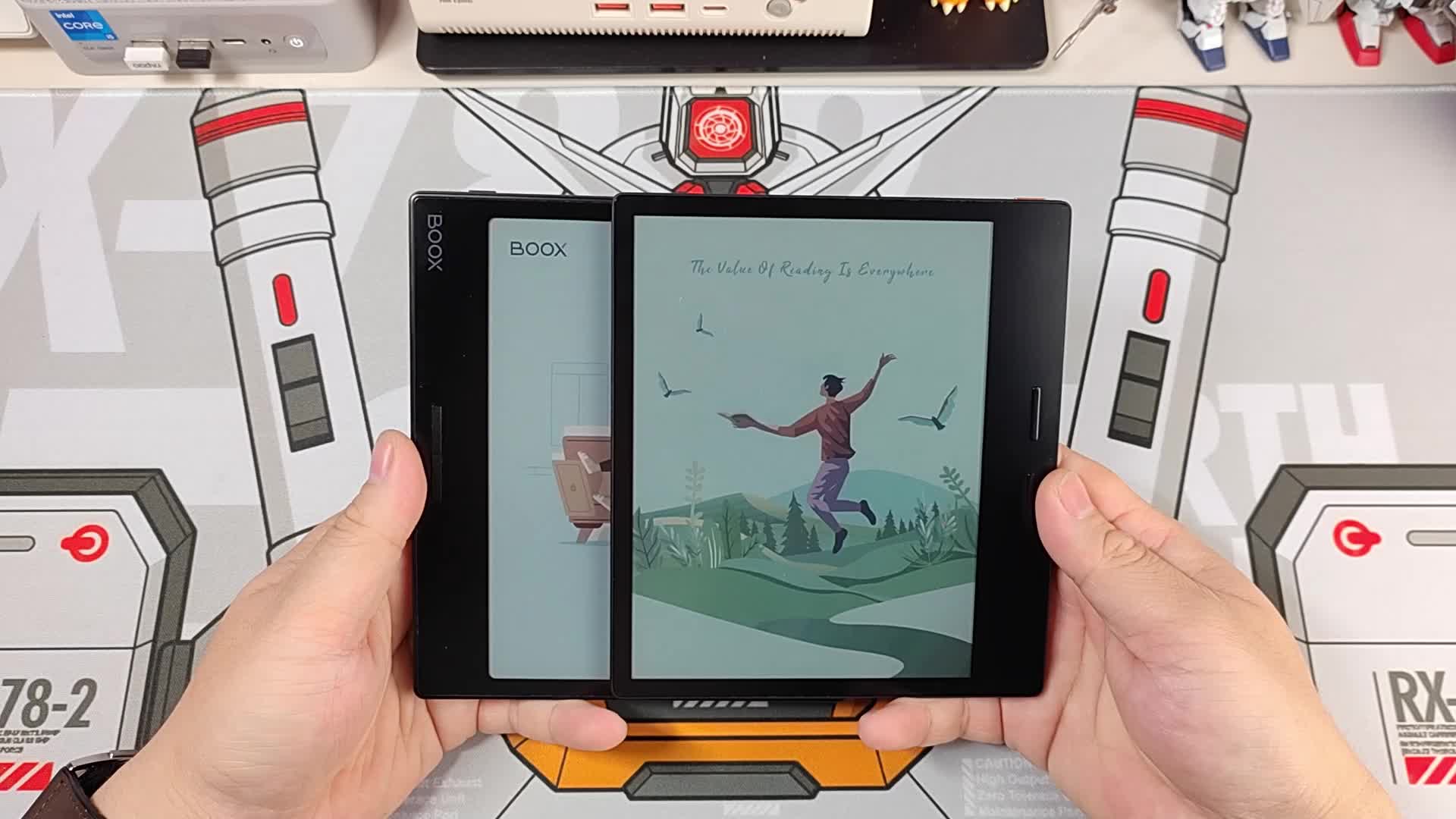 文石Leaf3C对比掌阅Color7