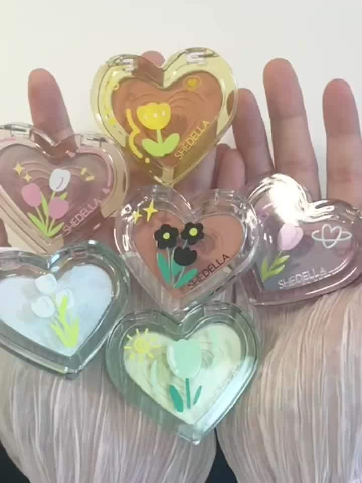 天呐💗这爱心腮红狠狠拿捏我的少女心了！！
