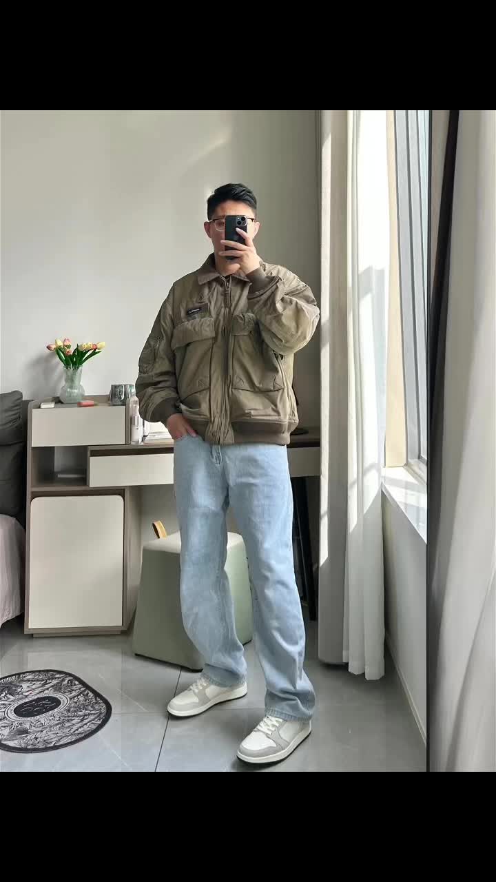 棉服夹克真的又帅又保暖