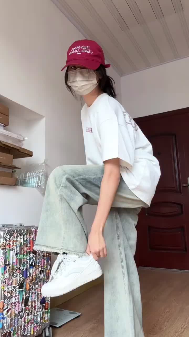 啊啊啊喜欢国潮品牌短袖穿搭！！！！