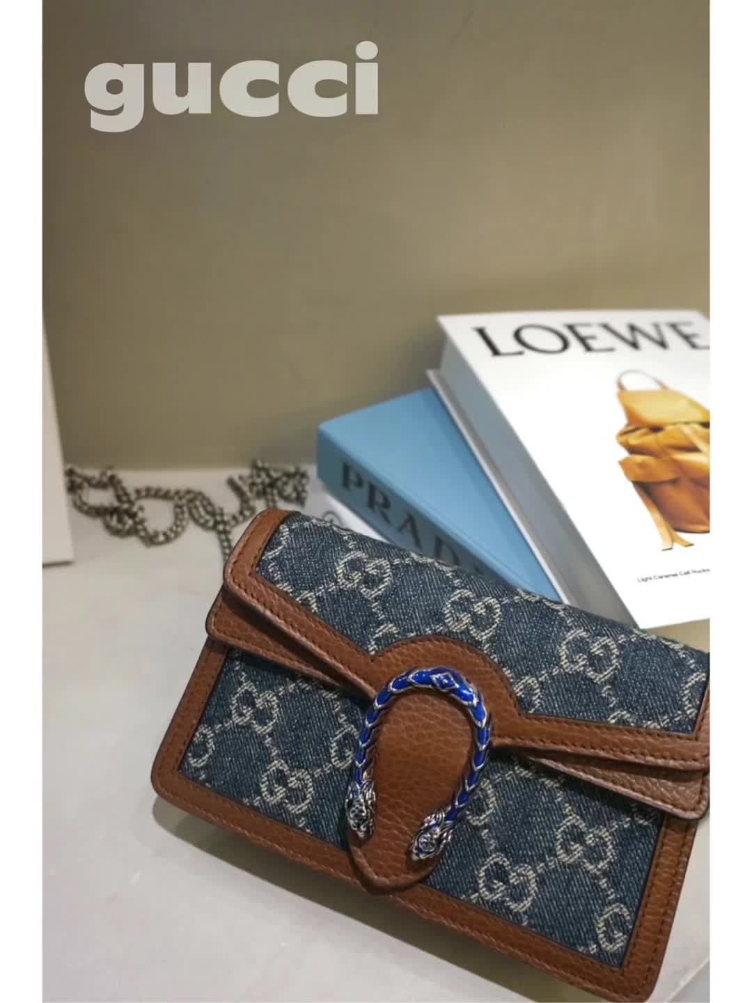 GUCCI牛仔酒神/复古配色敲好看吖🤎🤎🤎