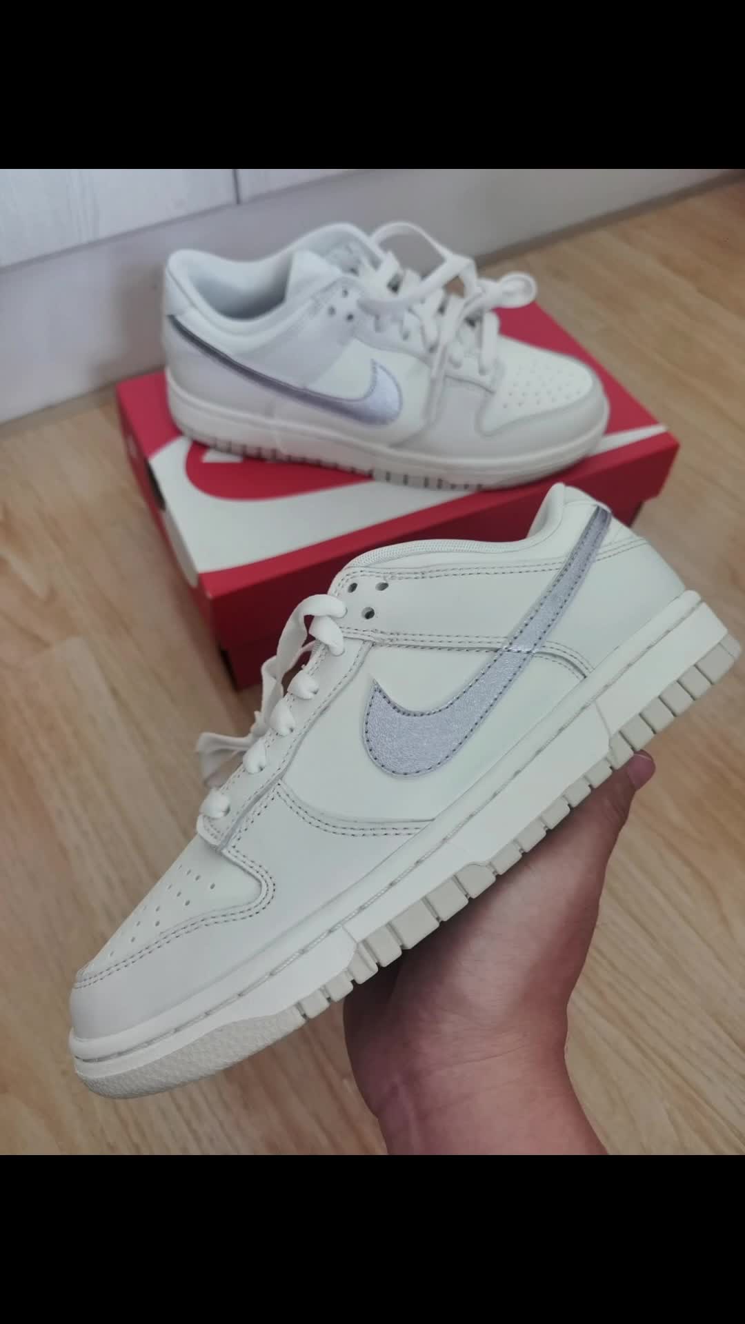 dunk纯白银钩有点意思