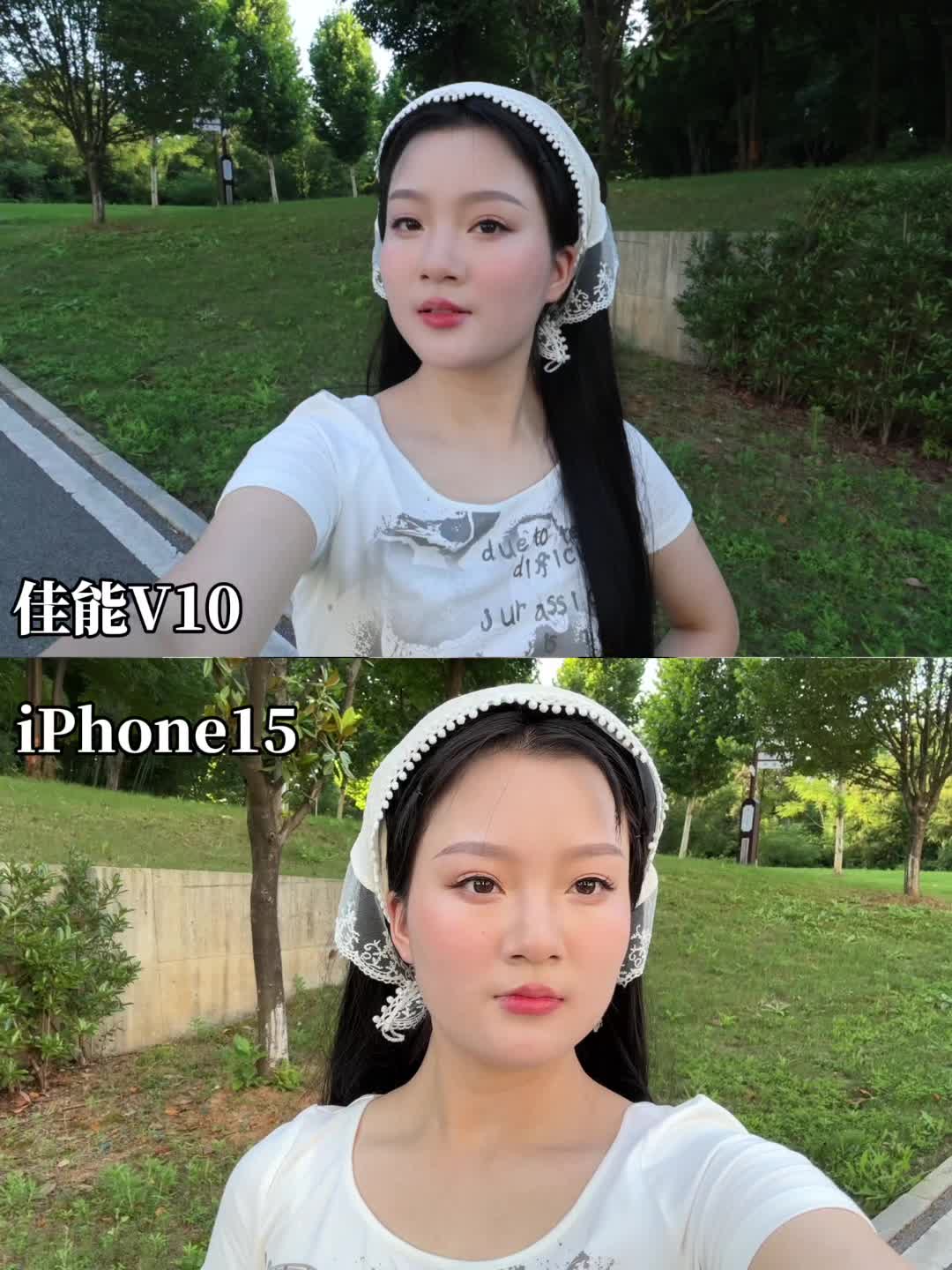 iPhone15VS佳能v10相机📷