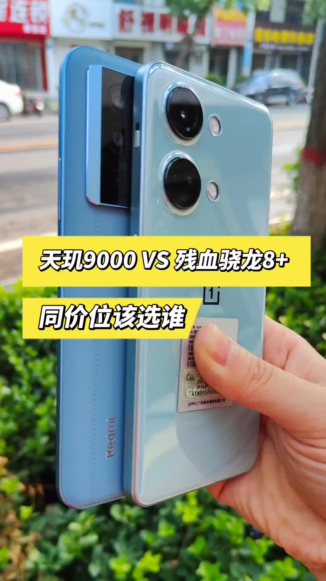 天玑9000 VS 残血版骁龙8+，同价位还选谁