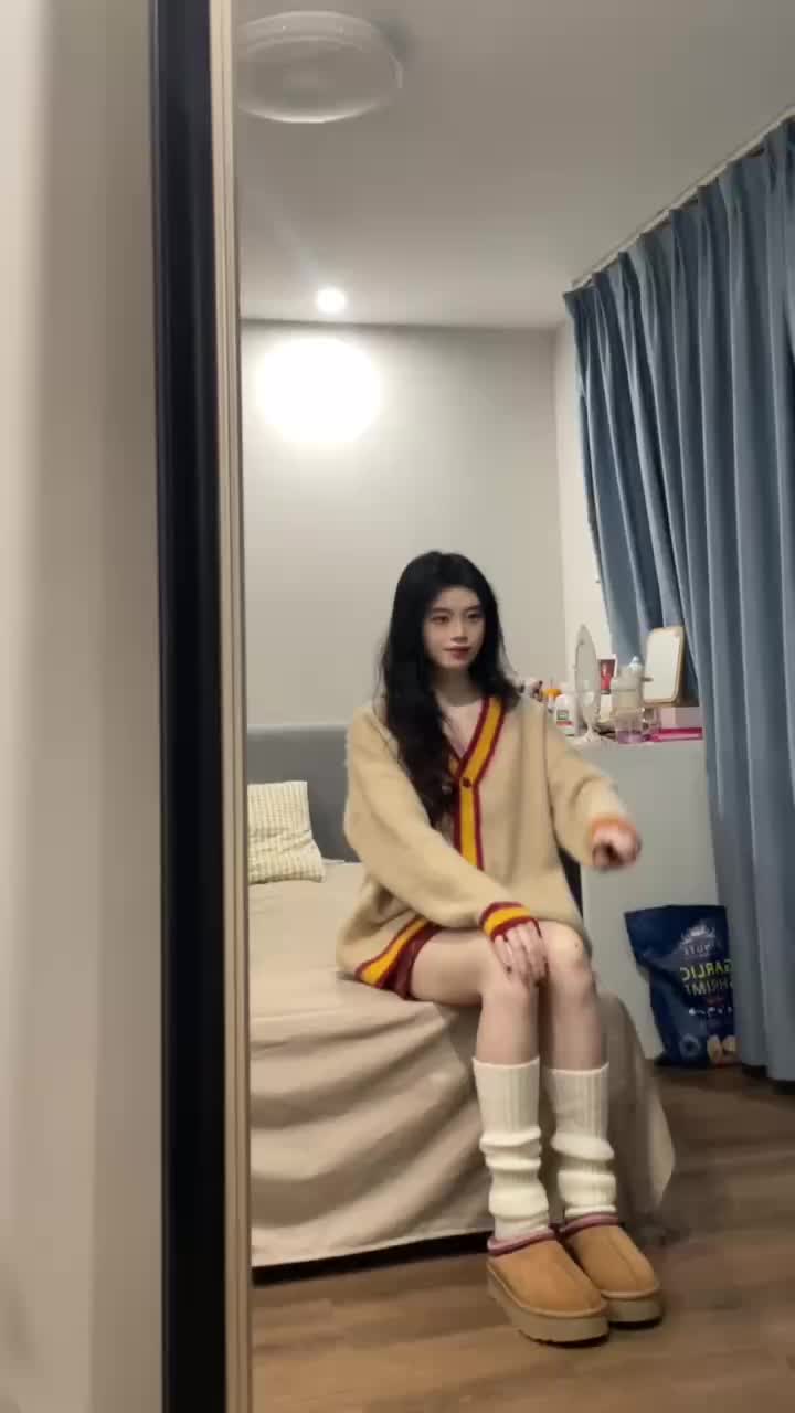 冬日毛衣开衫get
