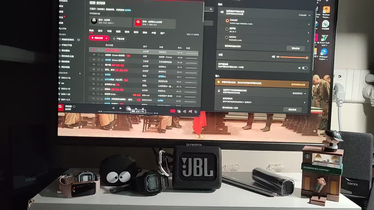 漫步者r101v对比JBL GO3