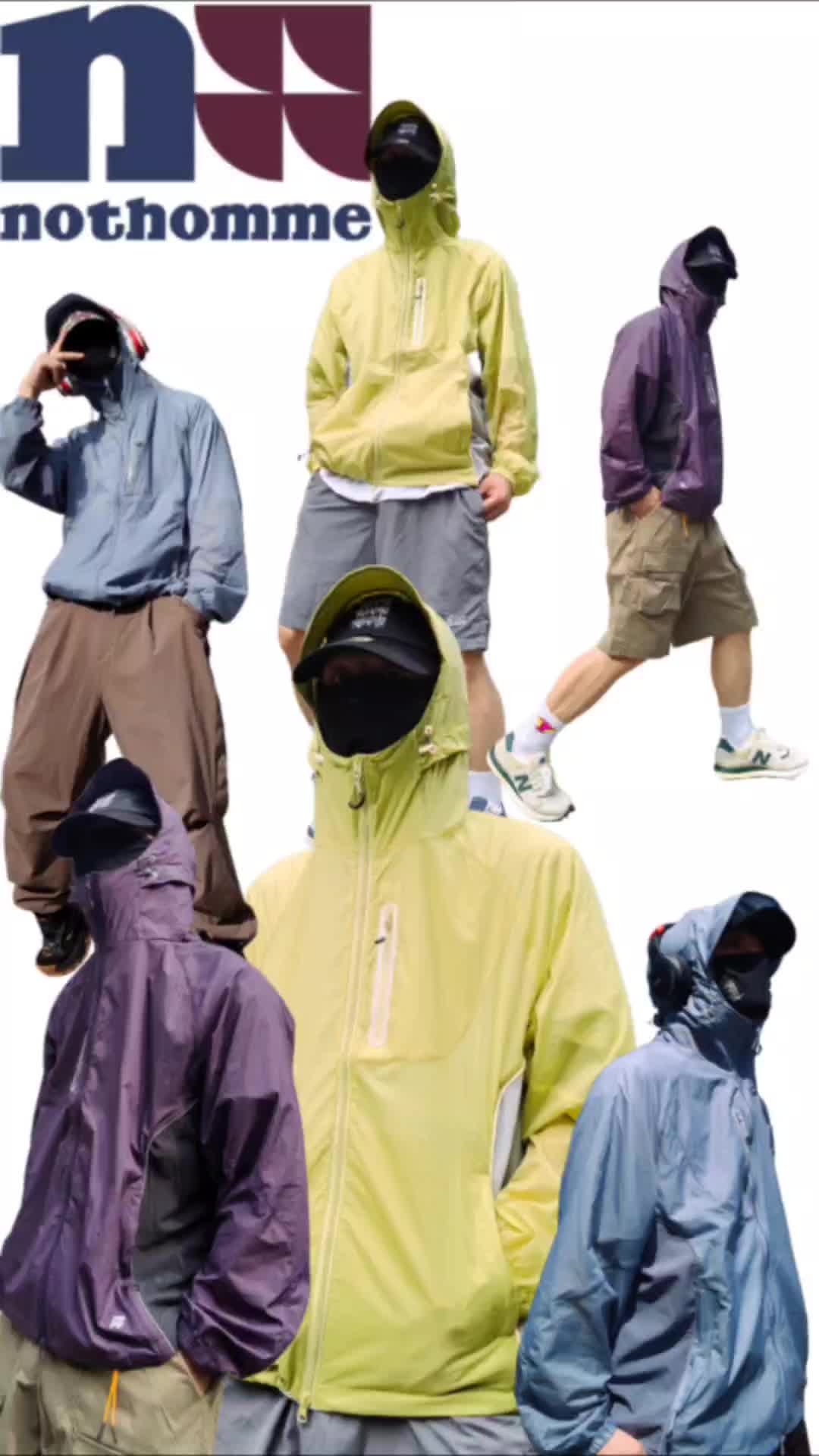 户外人徒步露营登山必备超帅防晒服合集