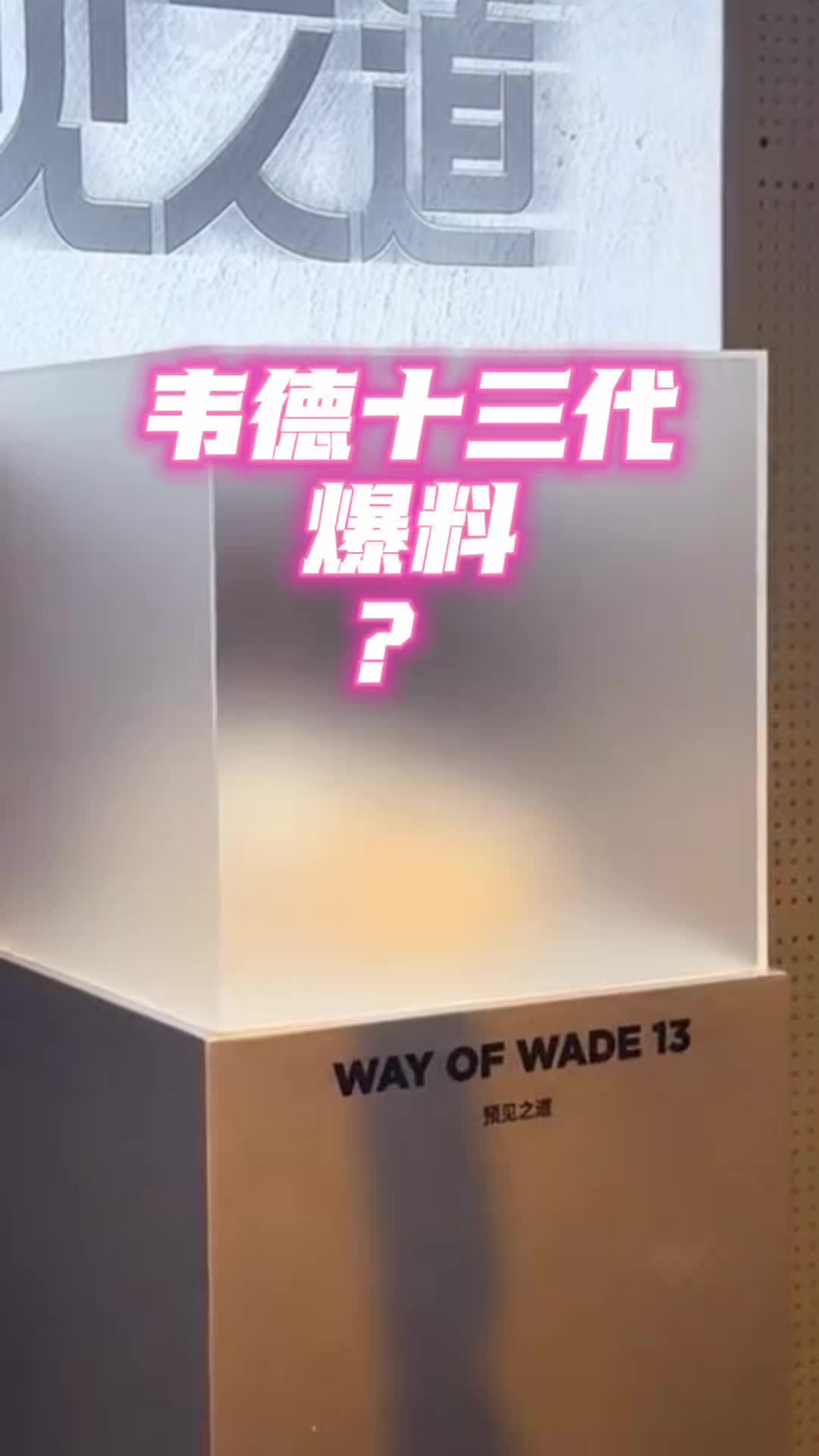 看你们谁能回答出韦德13代设计师鹏飞的问