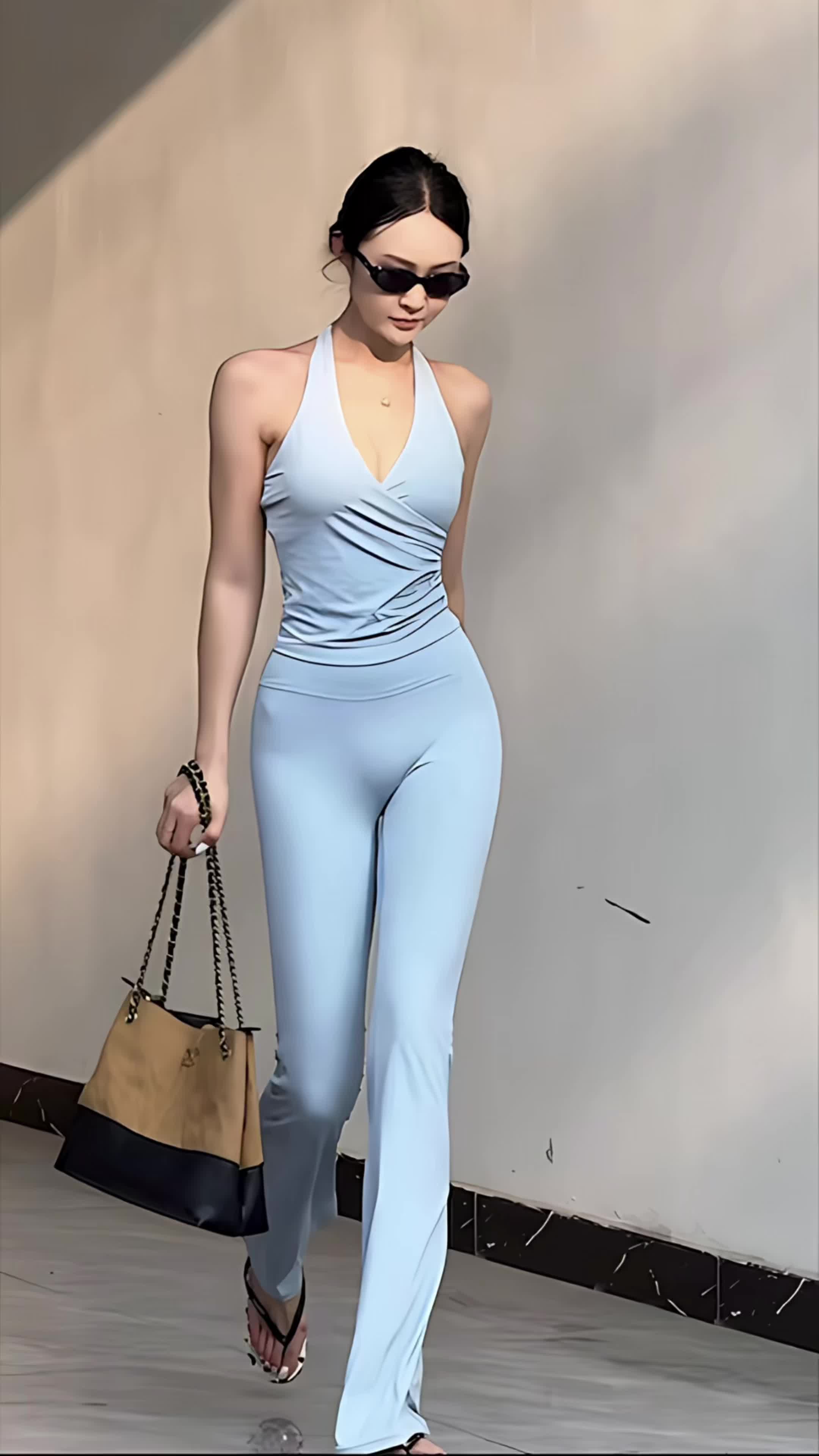 💙清冷感冰蓝｜OOTD