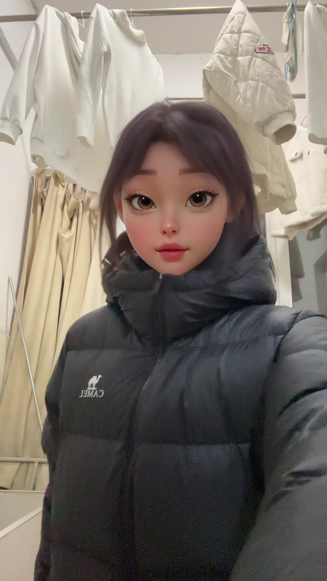 我服了！这羽绒服这么轻还这么暖和❄️❄️