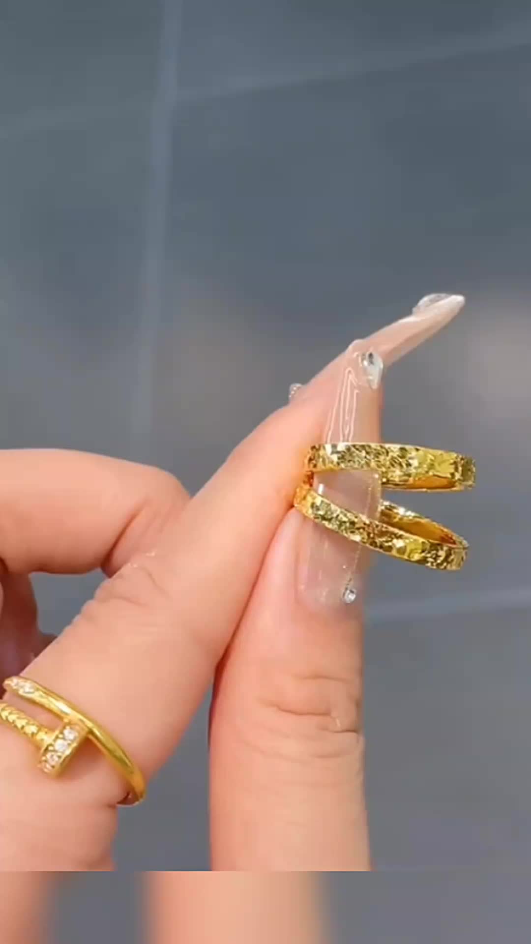 碎碎冰戒指✨闪到心坎里，日常戴超合适