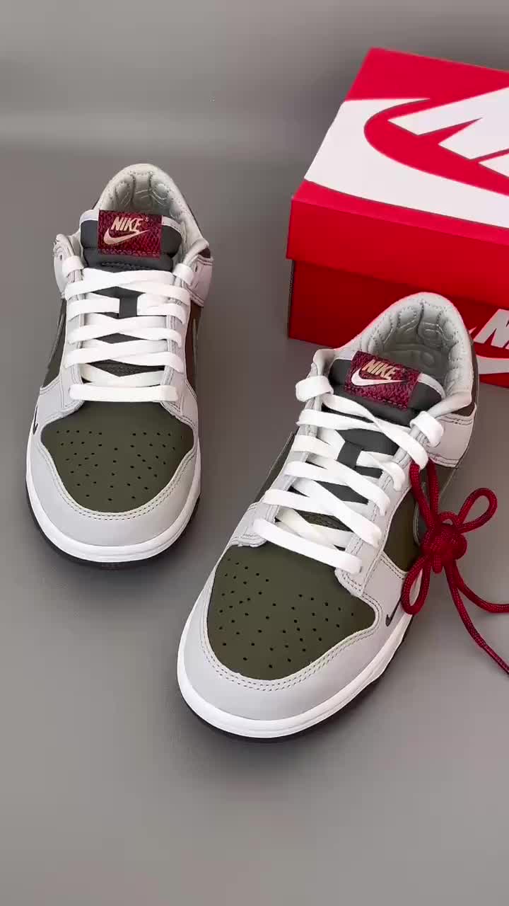 白绿色、蛇年限定Dunk#新年就穿小红鞋