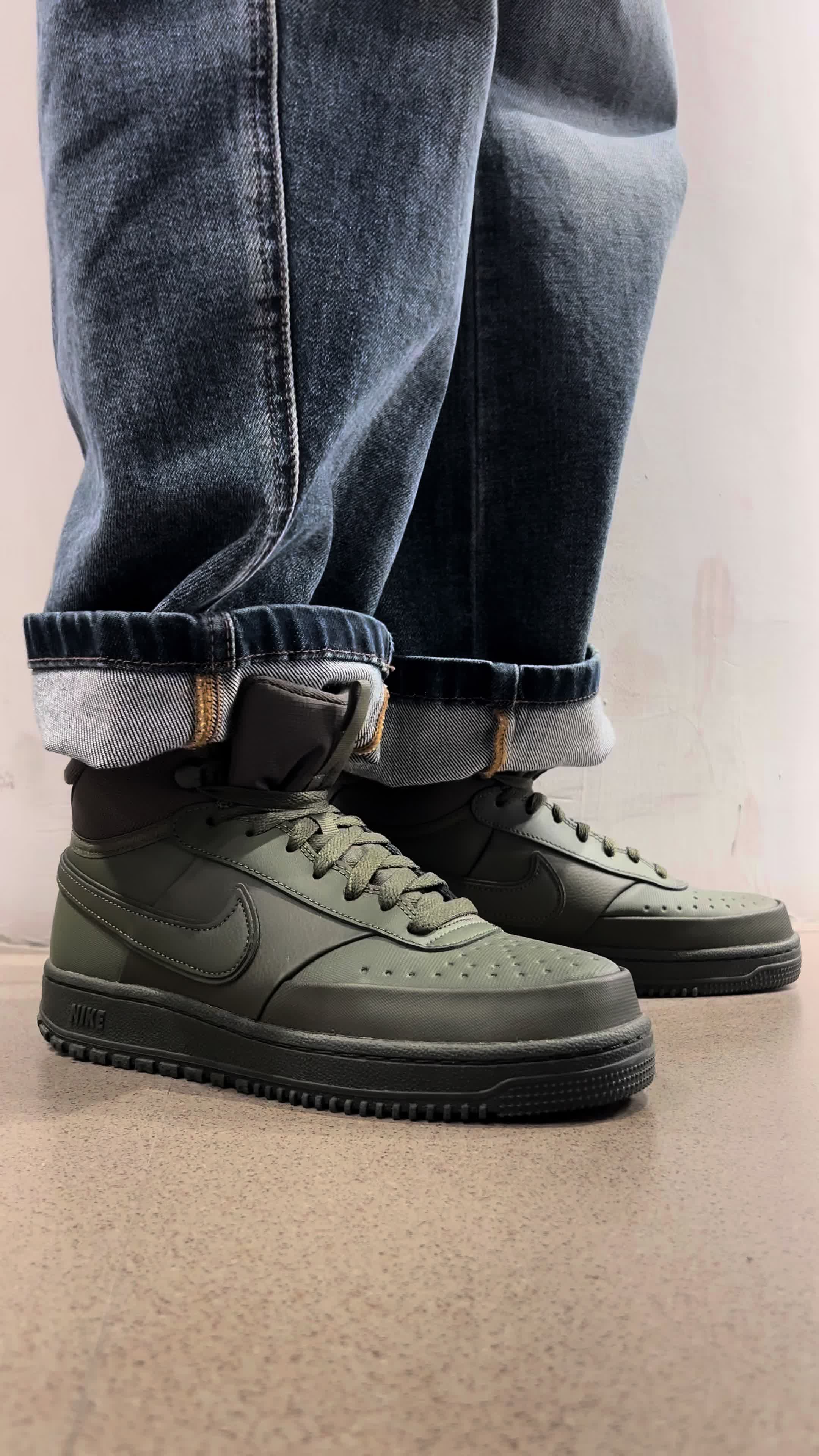 小众冷门但好穿的冬季宝藏板鞋 这双Nike橄榄绿上脚太可了