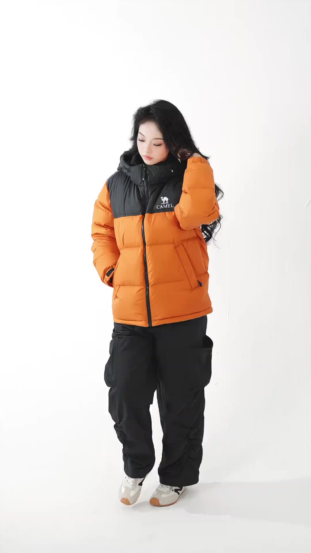 很喜欢这款骆驼羽绒服很好看