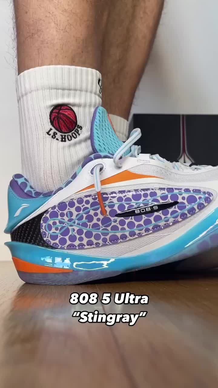 今日开箱测评李宁韦德808 5 Ultra低帮