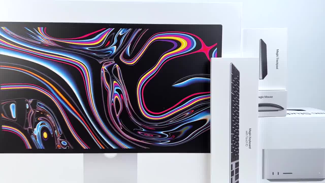 来，开箱一个 Mac Studio ！