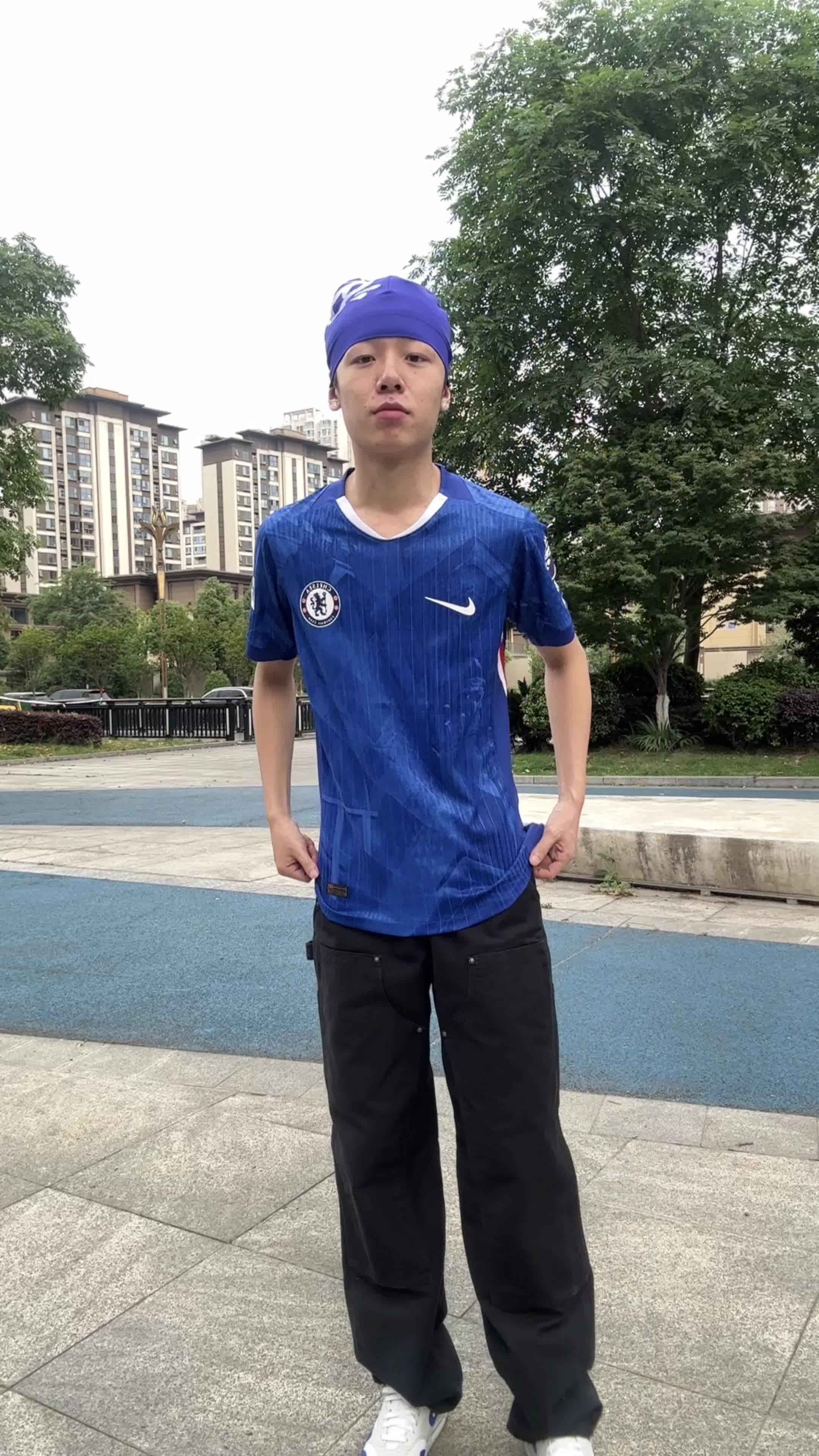 今日〇OOTD | 切尔西球衣蓝色搭配