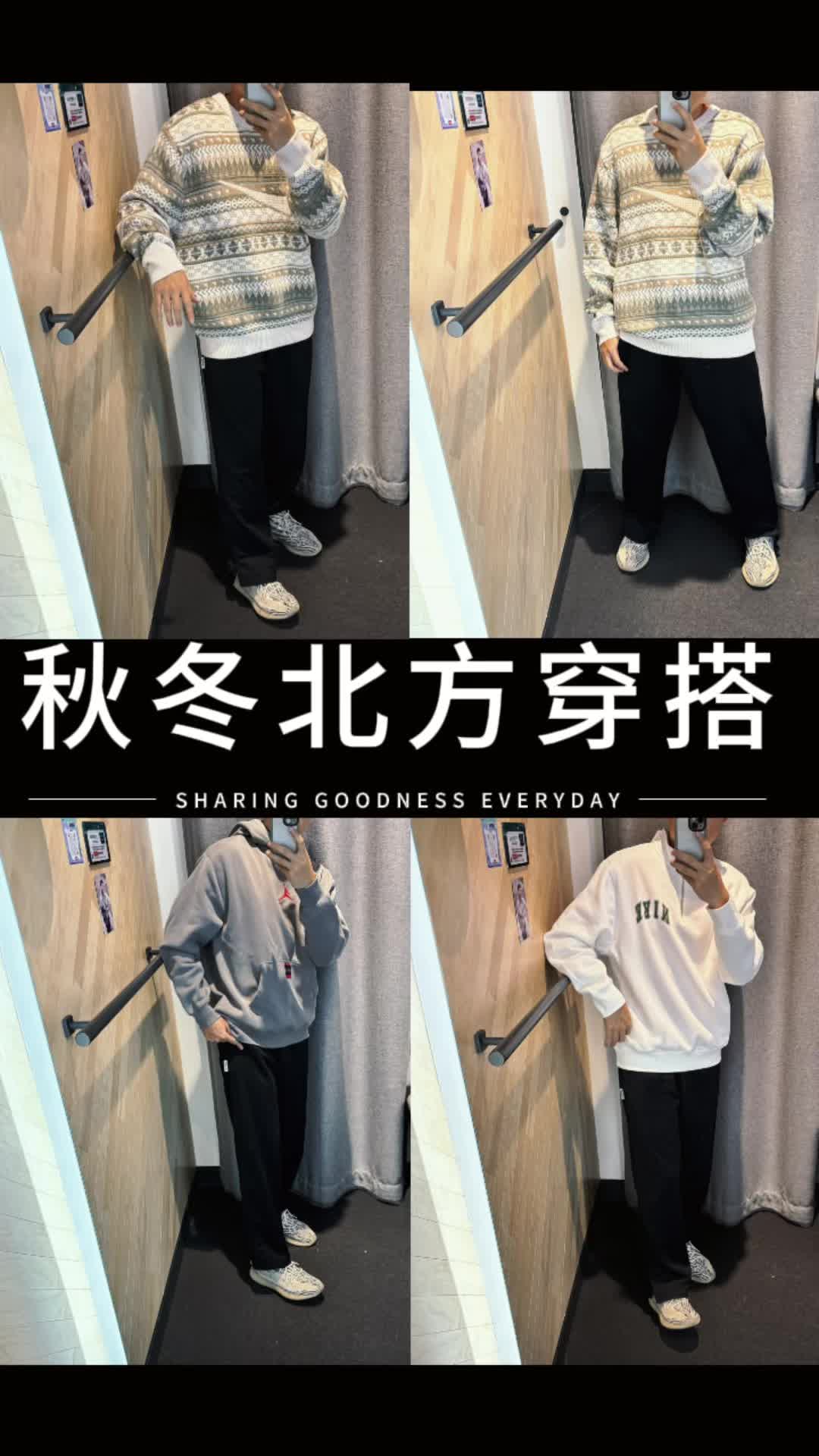 时髦与温度并存/秋冬暖男穿搭