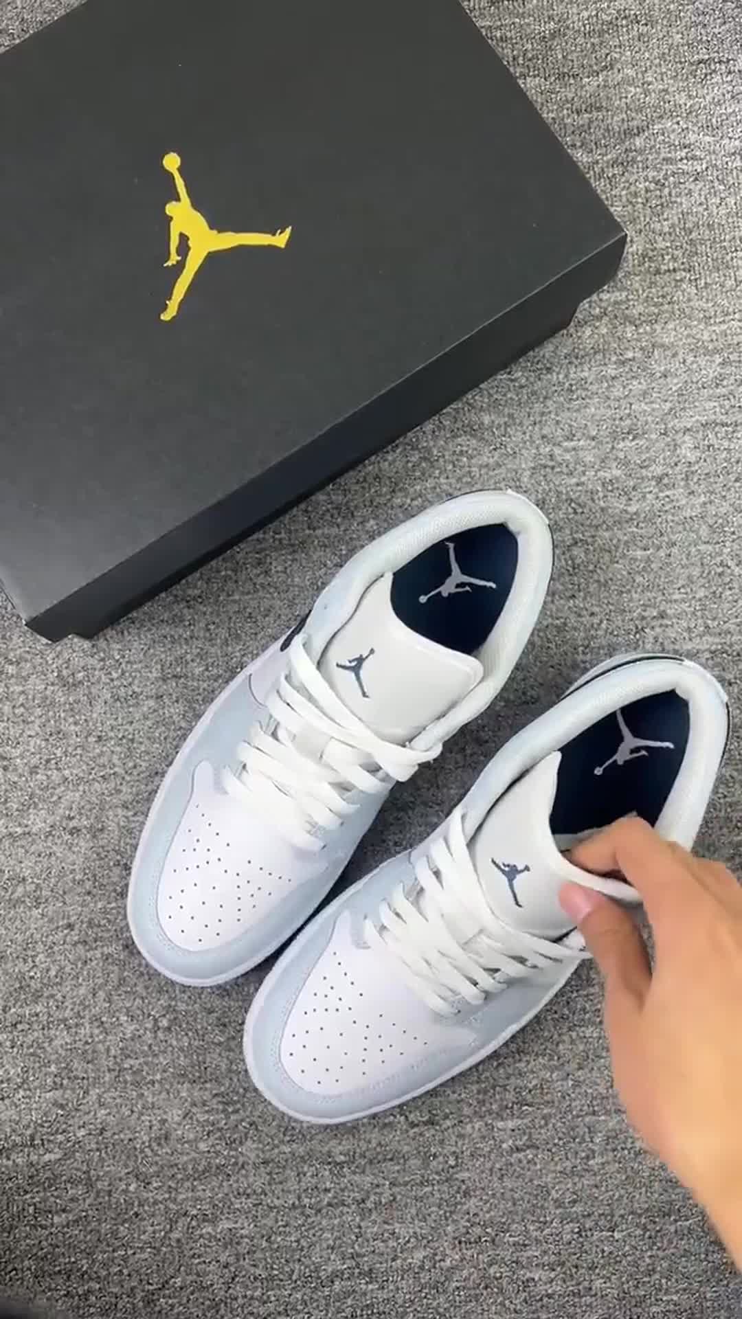 被问爆💥AJ1 Low浅白蓝，这双是懂春夏的！