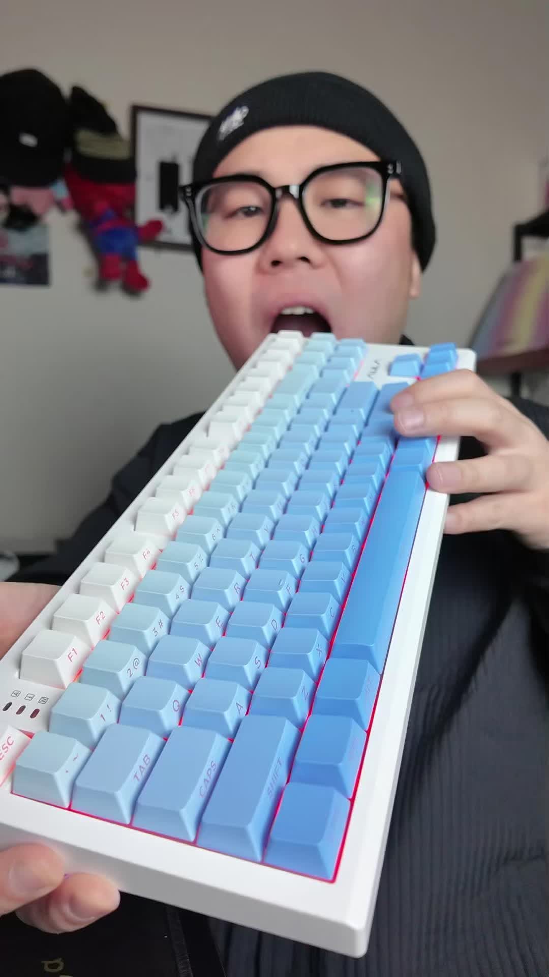 拿捏我了！这个键盘按键声音太舒服了！