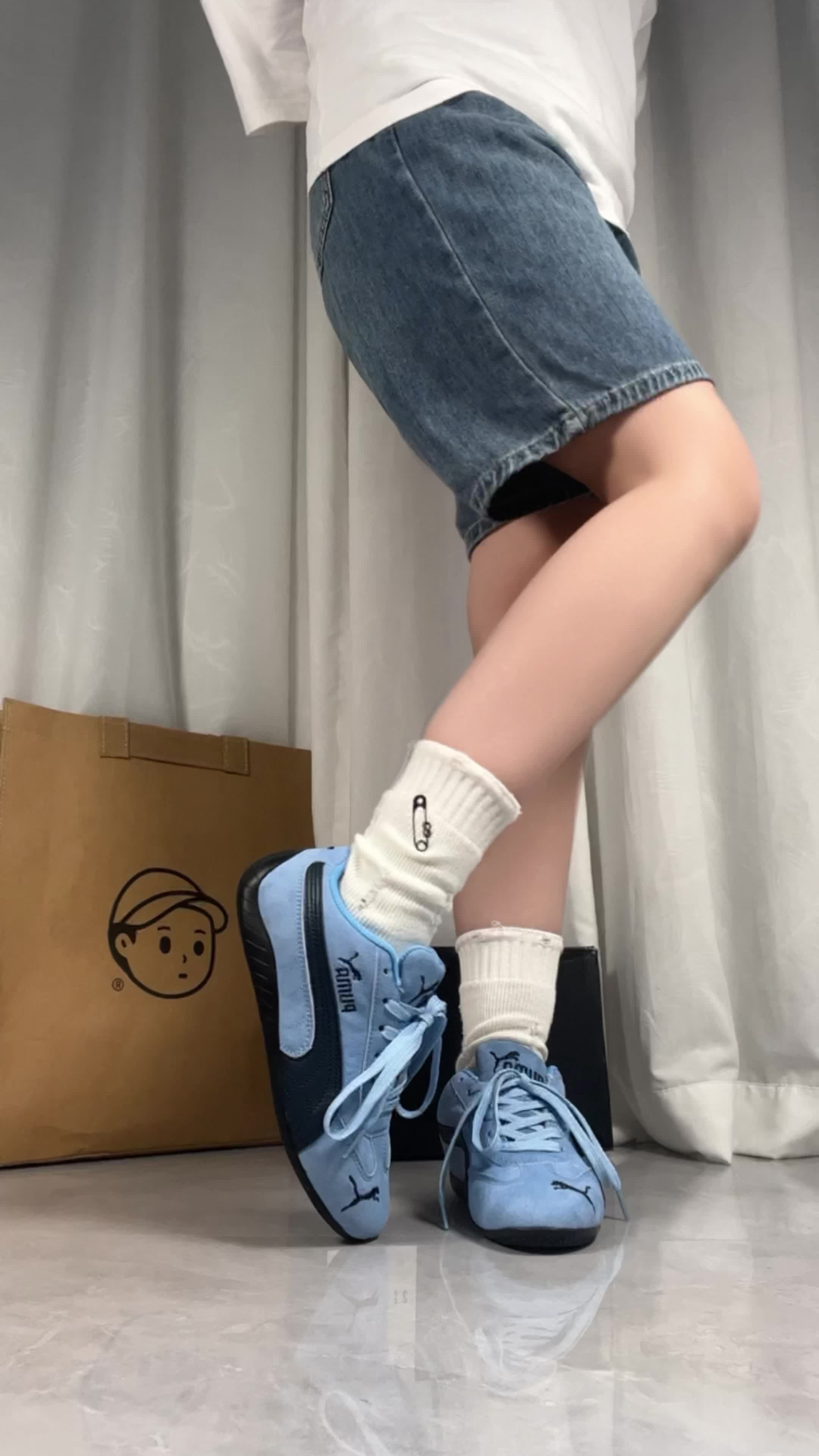 沃的天💥PUMA赛车鞋 有它就够了😭