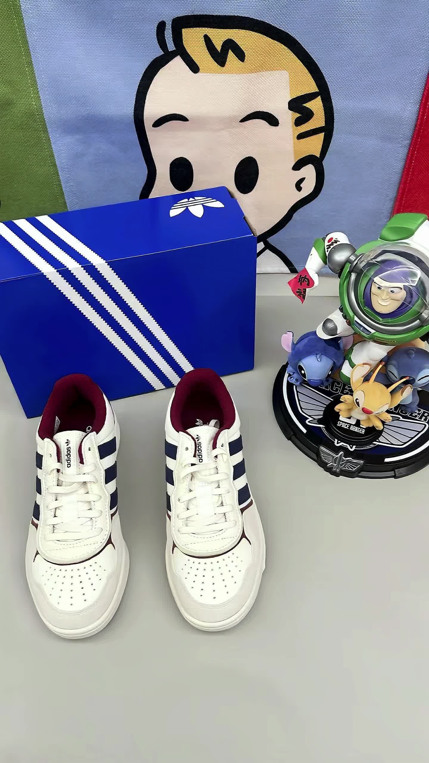 宝藏阿迪板鞋性价比真的很高～