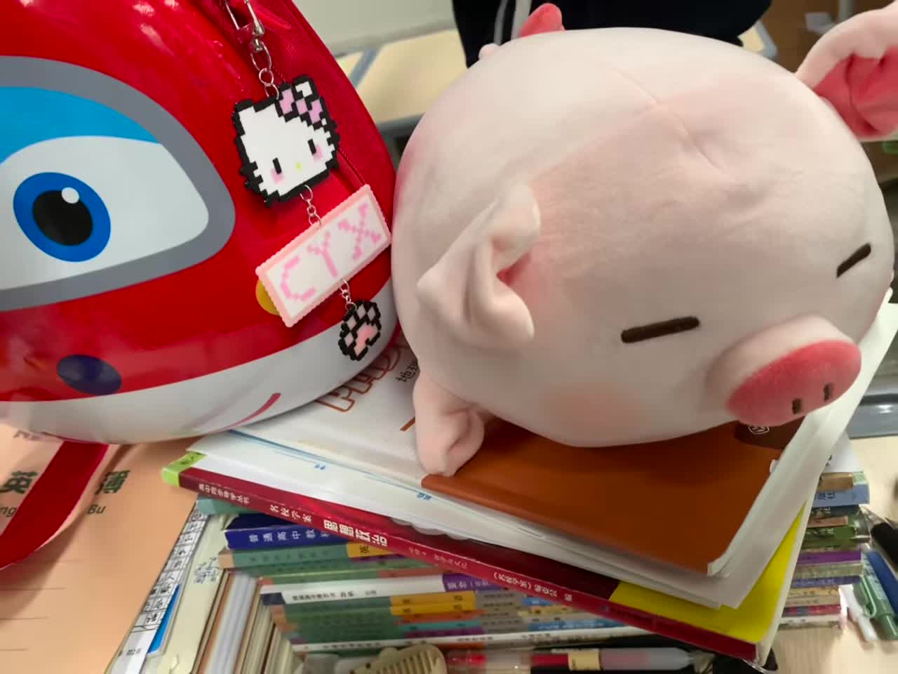大肥猪的上学日常