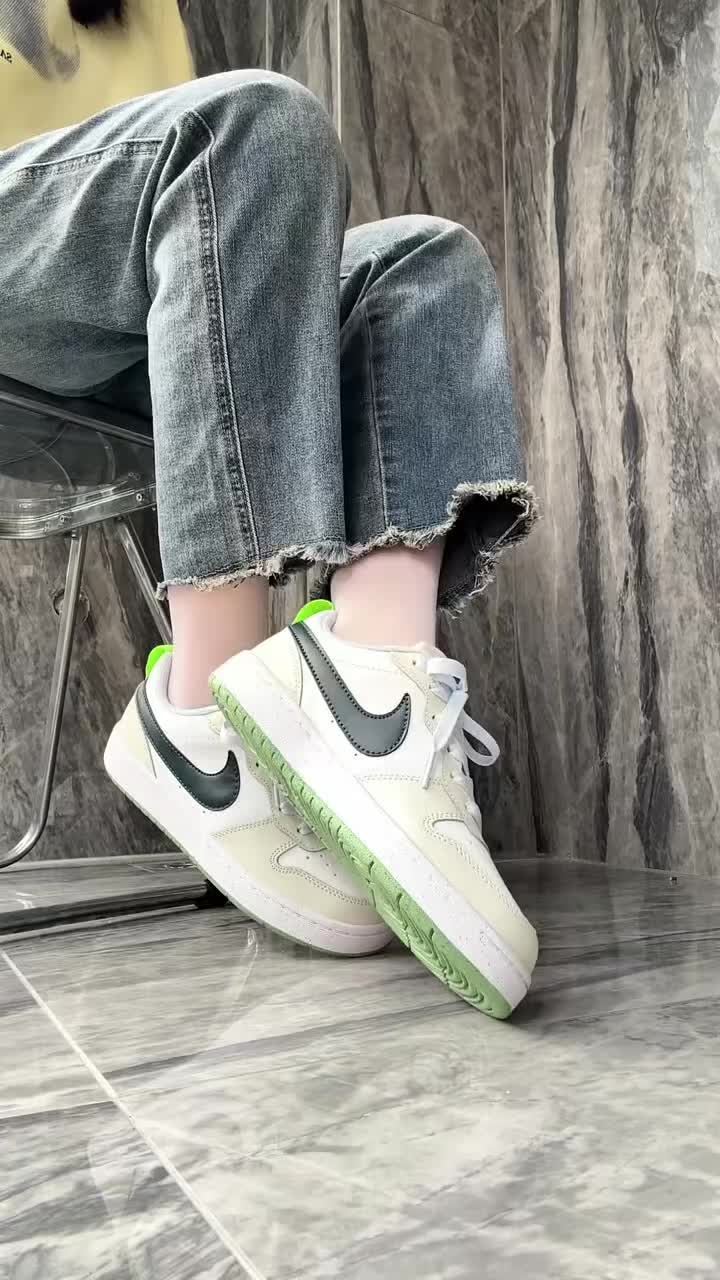 Nike白绿复古板鞋百搭好穿