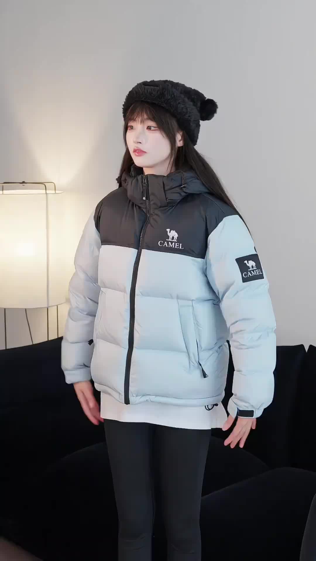 很喜欢这款骆驼羽绒服很好看