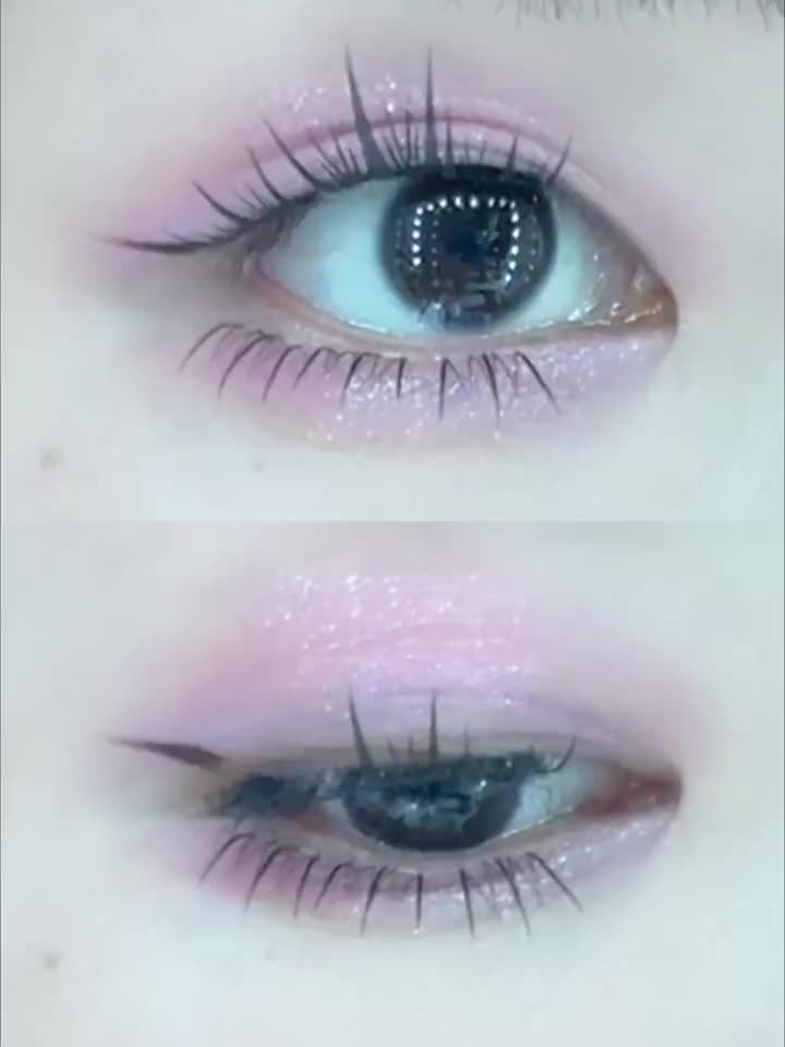 一场粉紫色的梦🌸粉紫色眼妆（附教程）