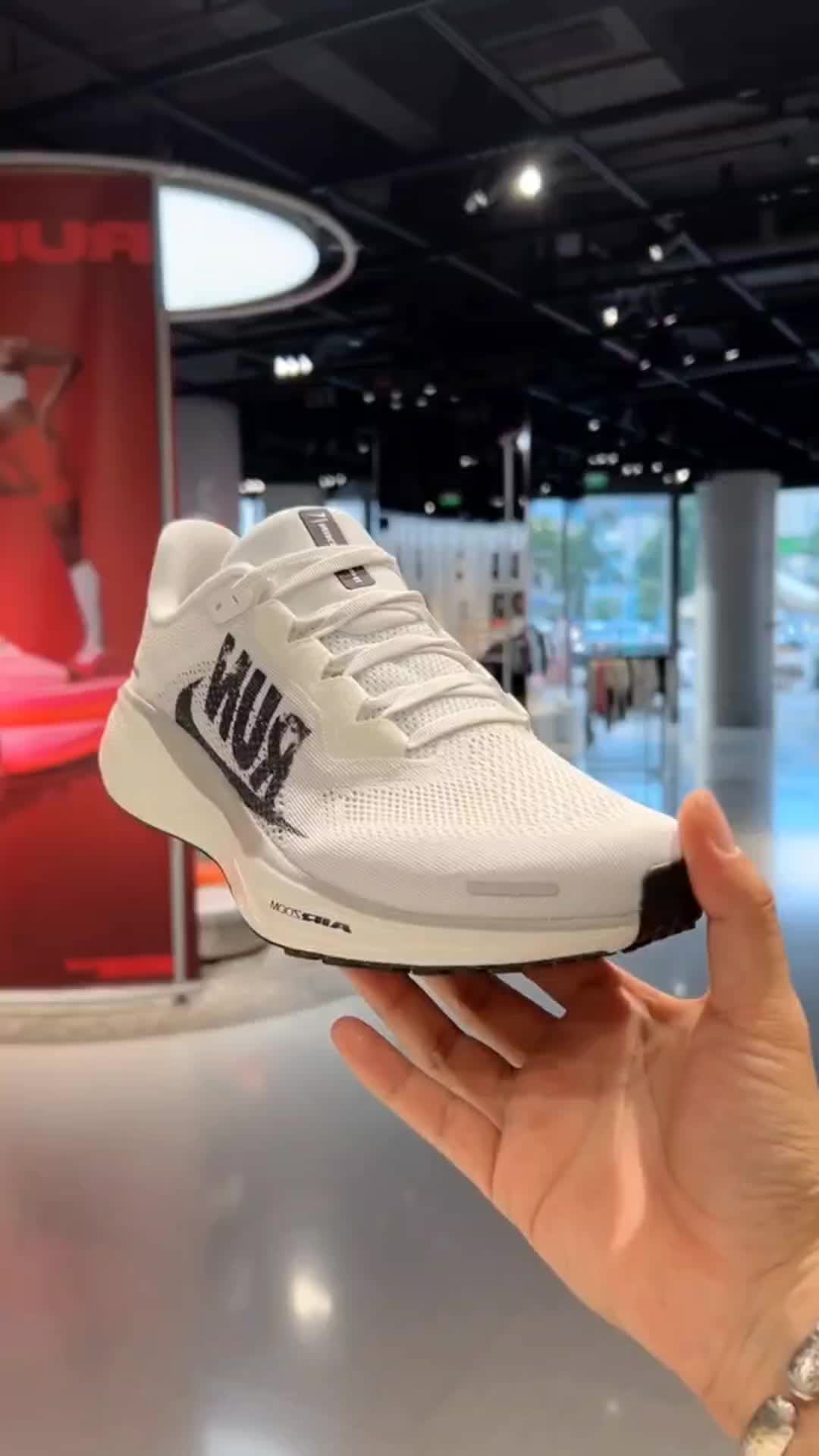 Nike Pegasus 41 AIR ZOOM 舒适防滑耐磨 低帮 休闲跑步鞋 男款 白色