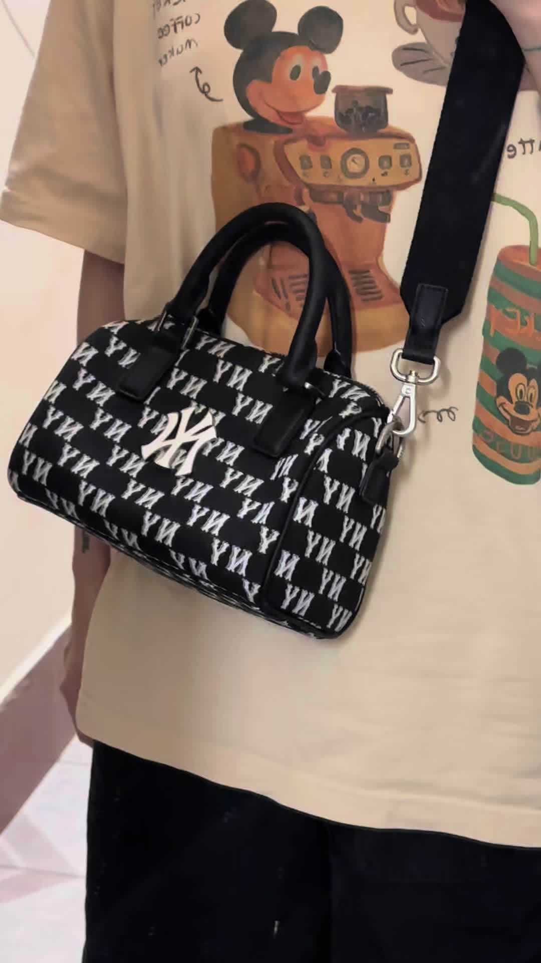 救命！这只MLB熊猫包治好了我的通勤穿搭懒癌🐼✨