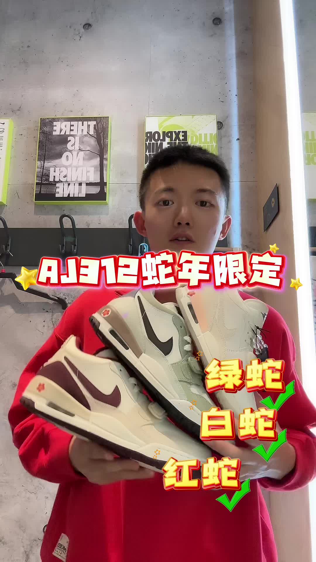 蛇年aj312怎么选？