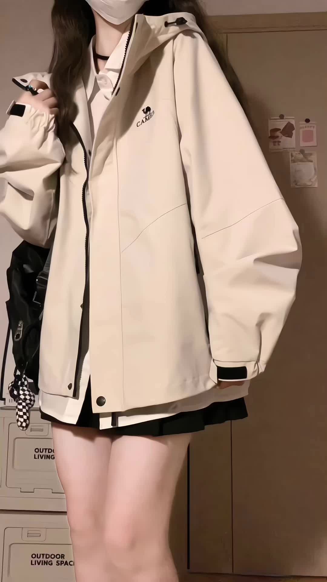 终于找到这种版型的冲锋衣夹克！！！