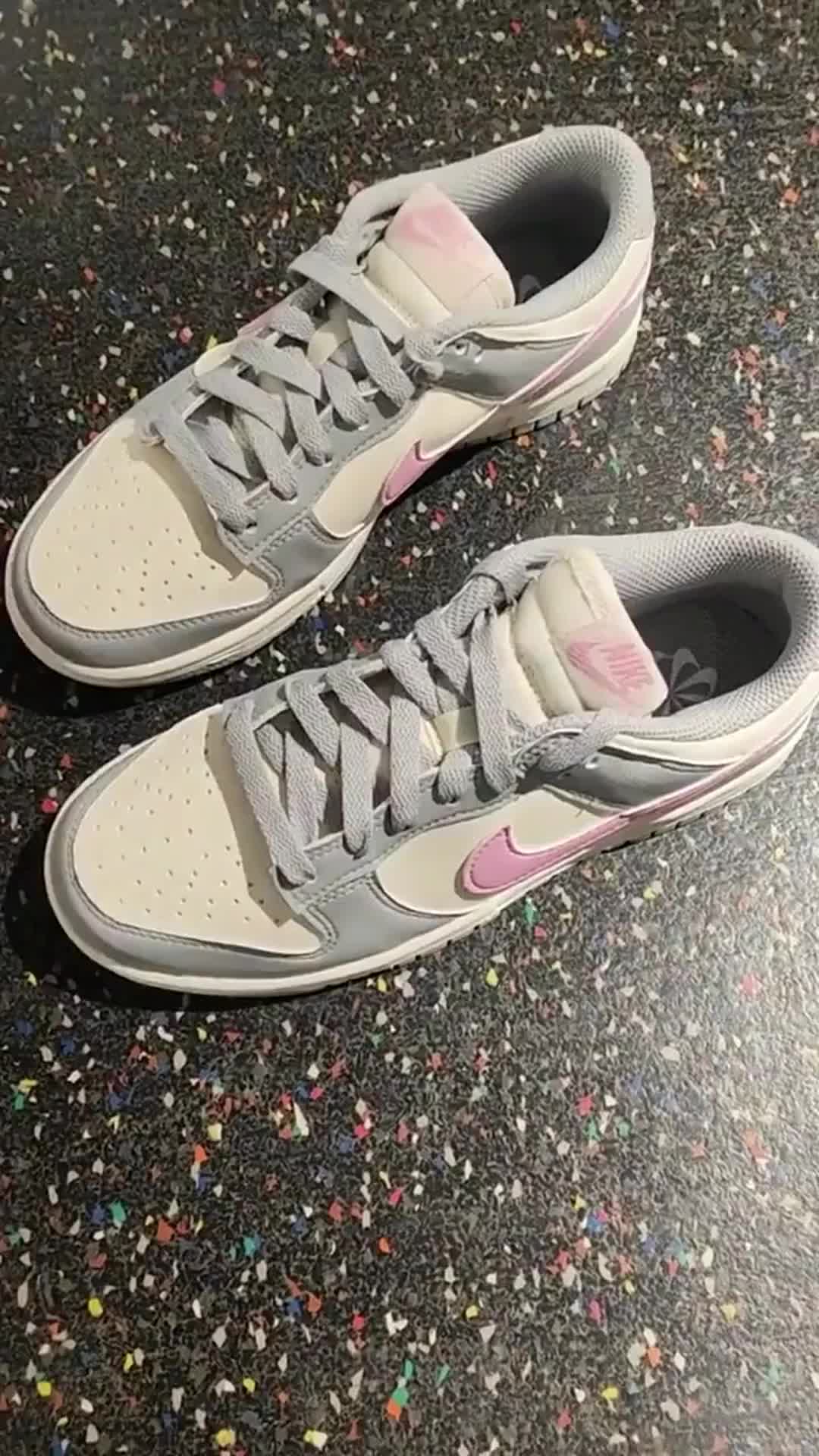 Nike Dunk粉嫩渐变款 温柔感好搭日常鞋