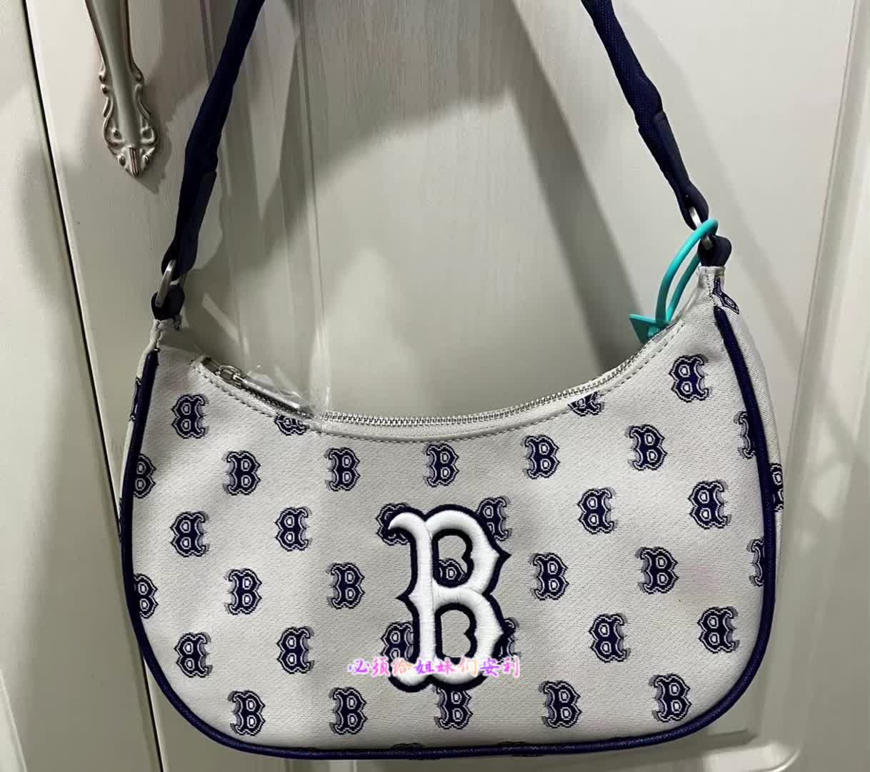超美 MLB 老花麻将包，美眉出街必备！