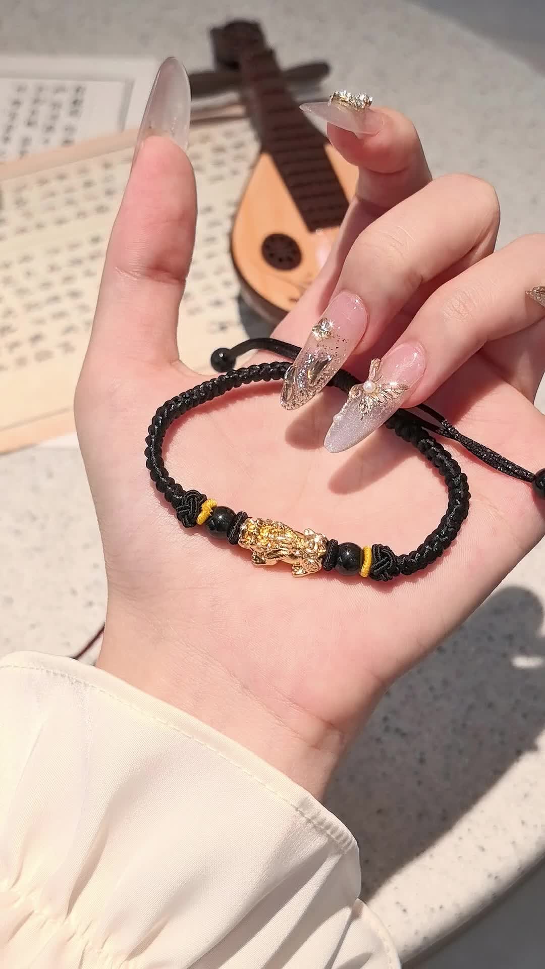 天呐噜🥹...编绳貔貅原来也介么美💕