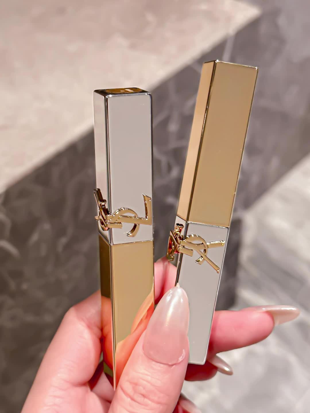 ⛓️✨YSL77限定新色！好嫩的木质烟灰粉～