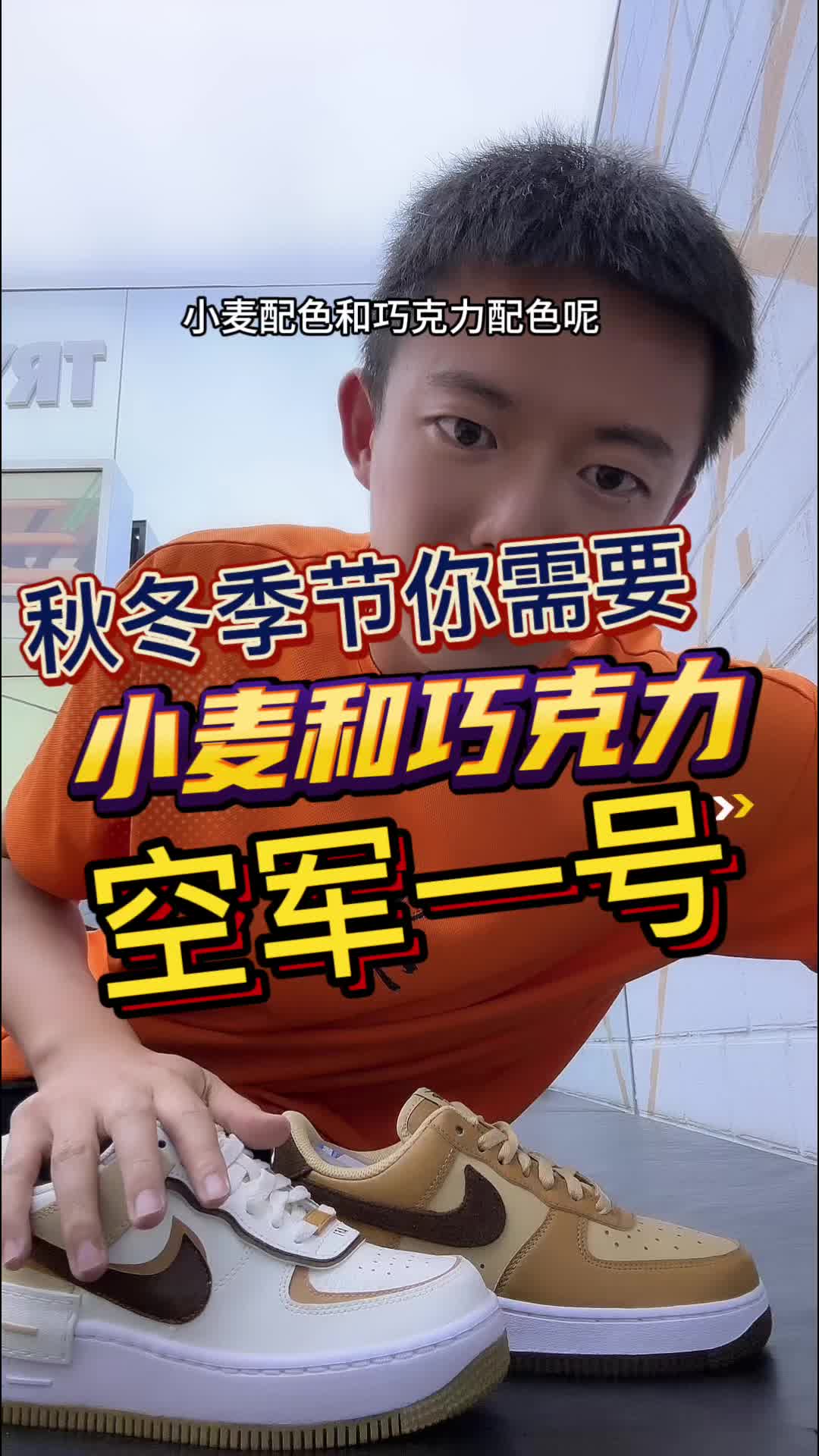 小麦配色的空军一号也可以选择它