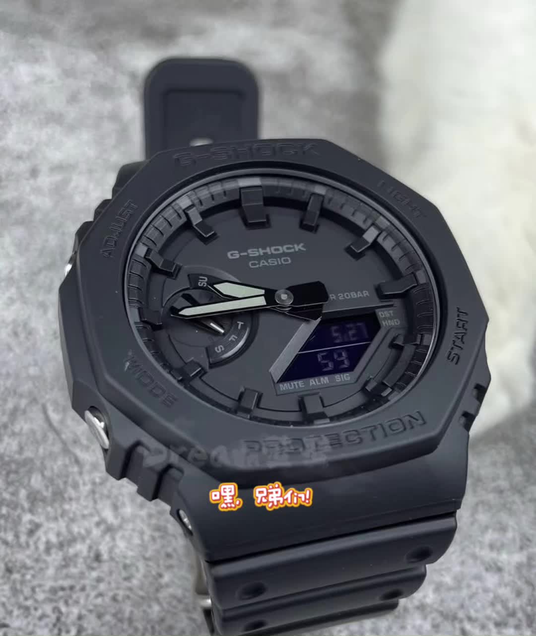 超酷黑武士！G-SHOCK 男表来袭