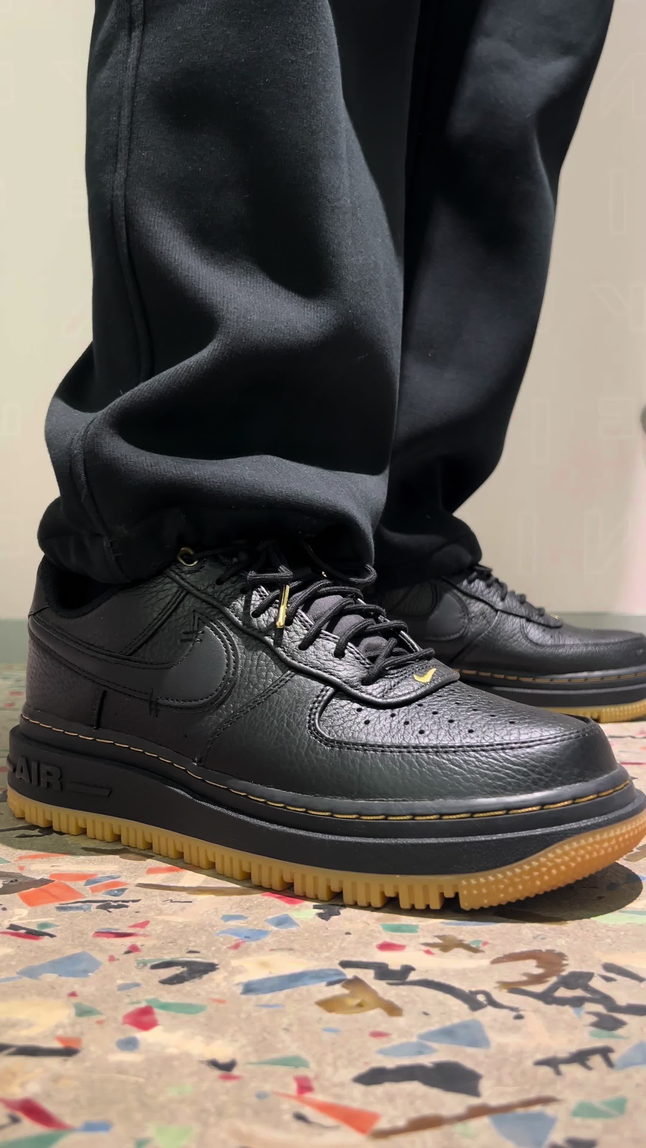 AF1工装风复古回归！冬季增高5cm显瘦谁顶得住