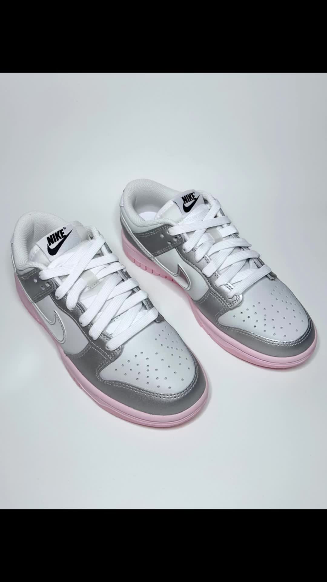 谁能拒绝这双银粉 Dunk