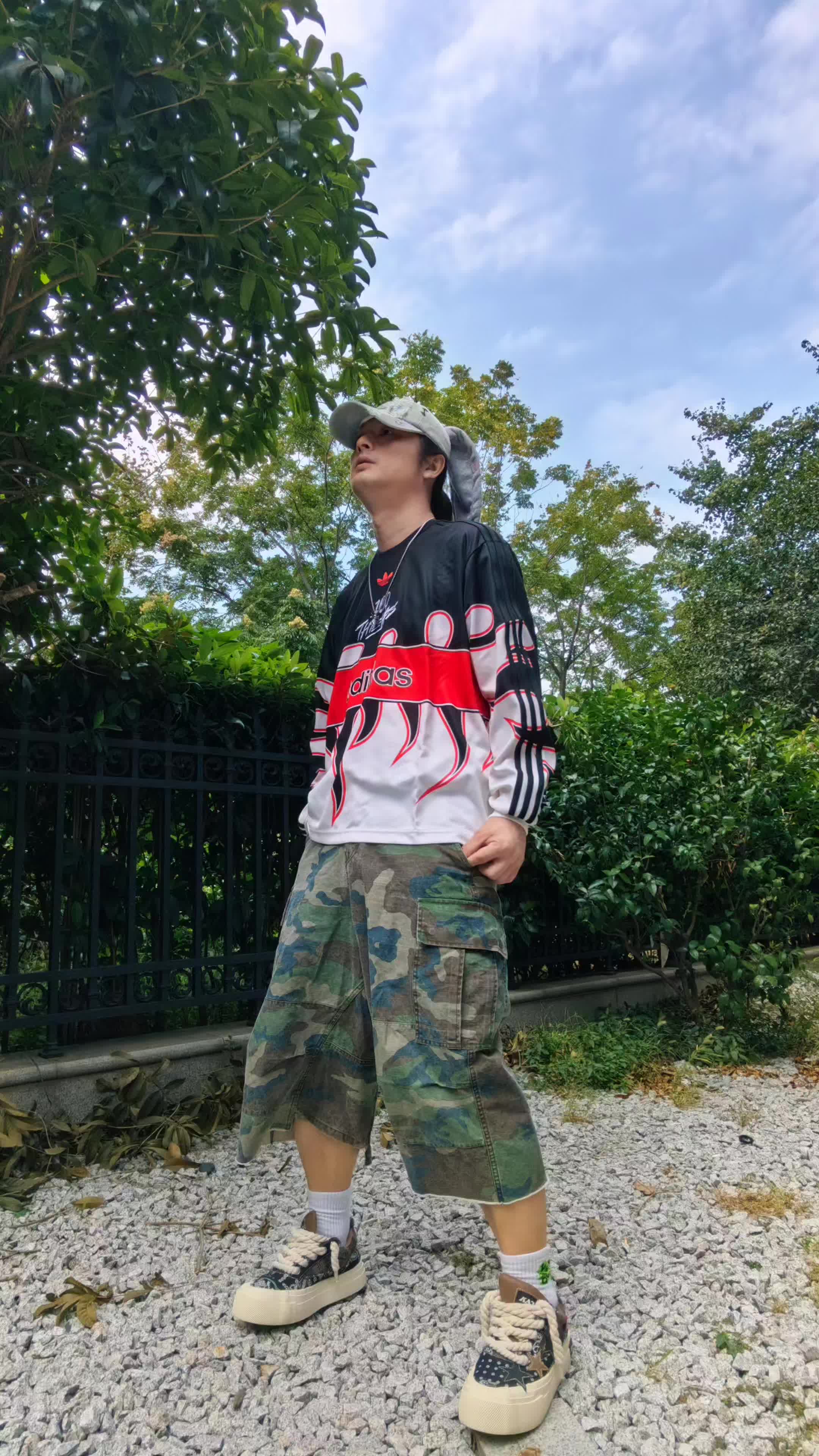 秋日时髦感休闲运动风穿搭