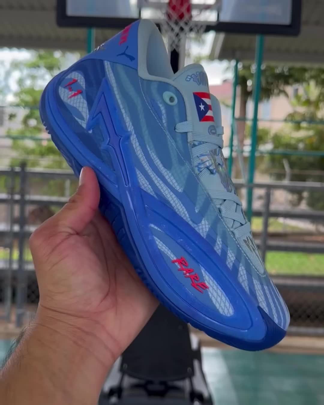 LaMelo Ball MB06首发限定配色，致敬波多黎各文化