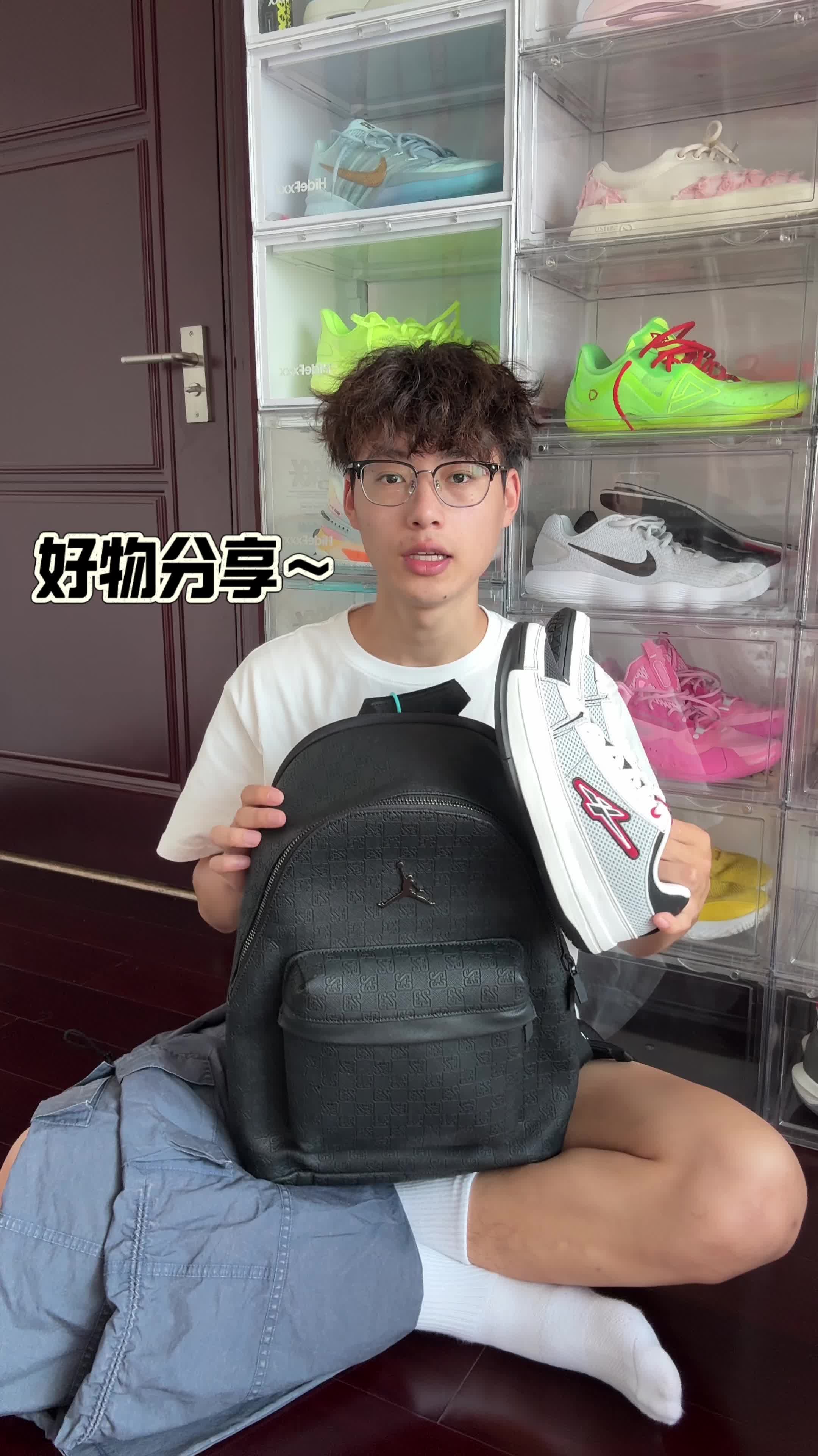 好物分享 |运动男孩的心头好球鞋+背包帅吗