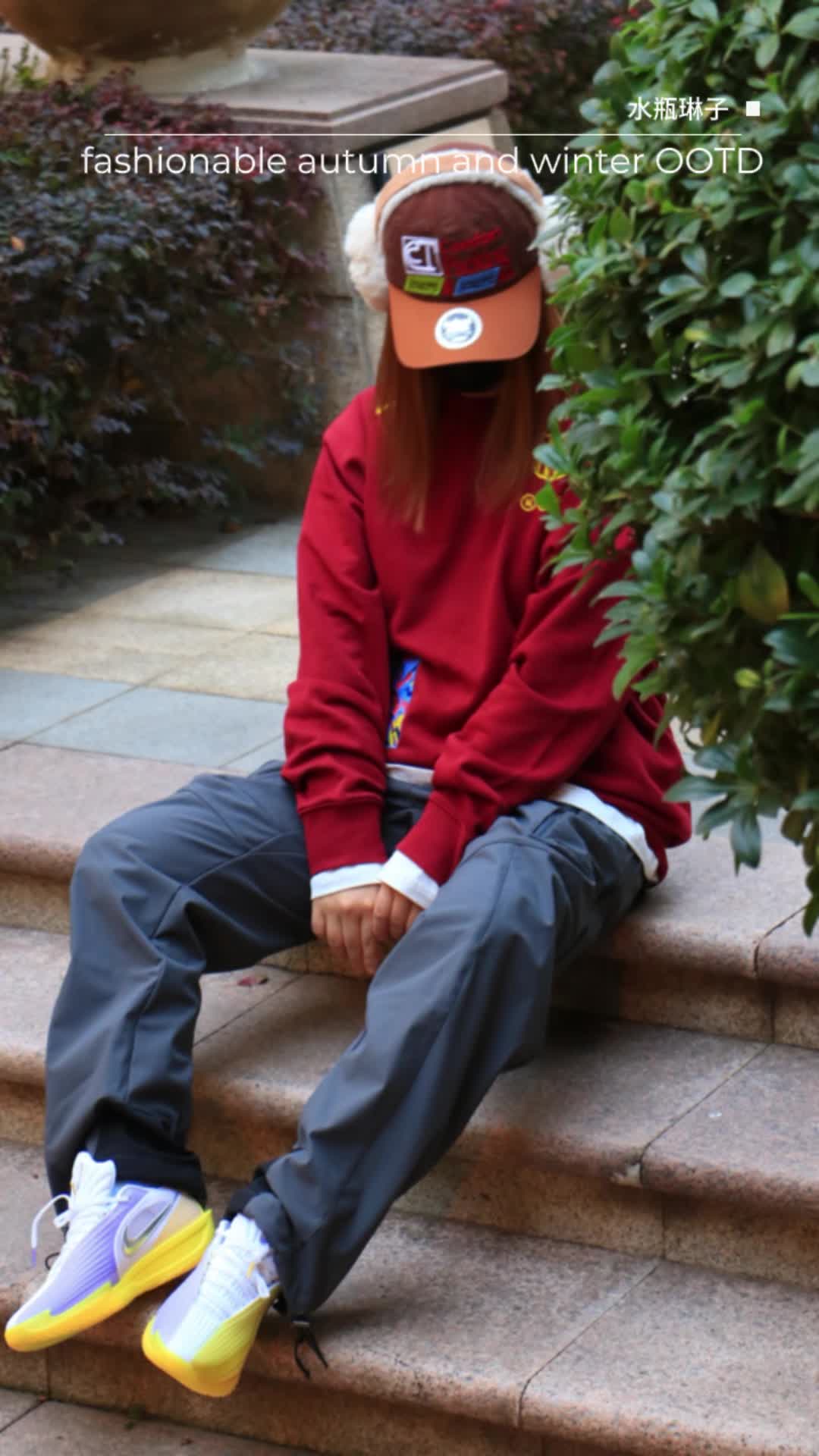 冬日时髦运动休闲风穿搭分享
