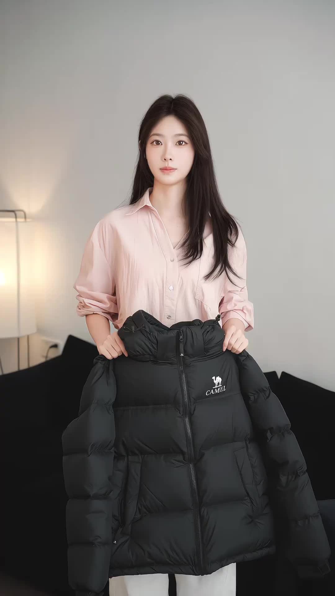 很喜欢这款骆驼羽绒服很好看