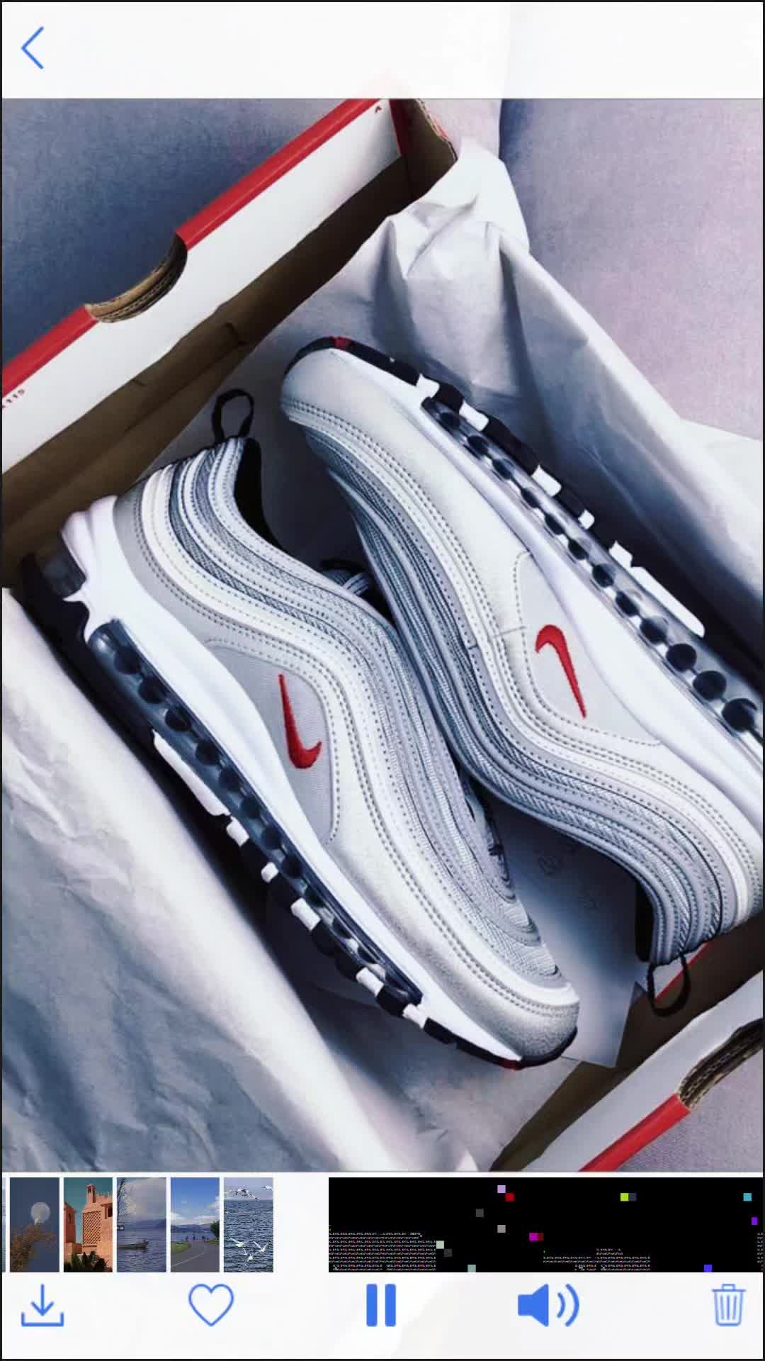 Nike Air Max 97 复古再现，银灰子弹点燃跑道激情
