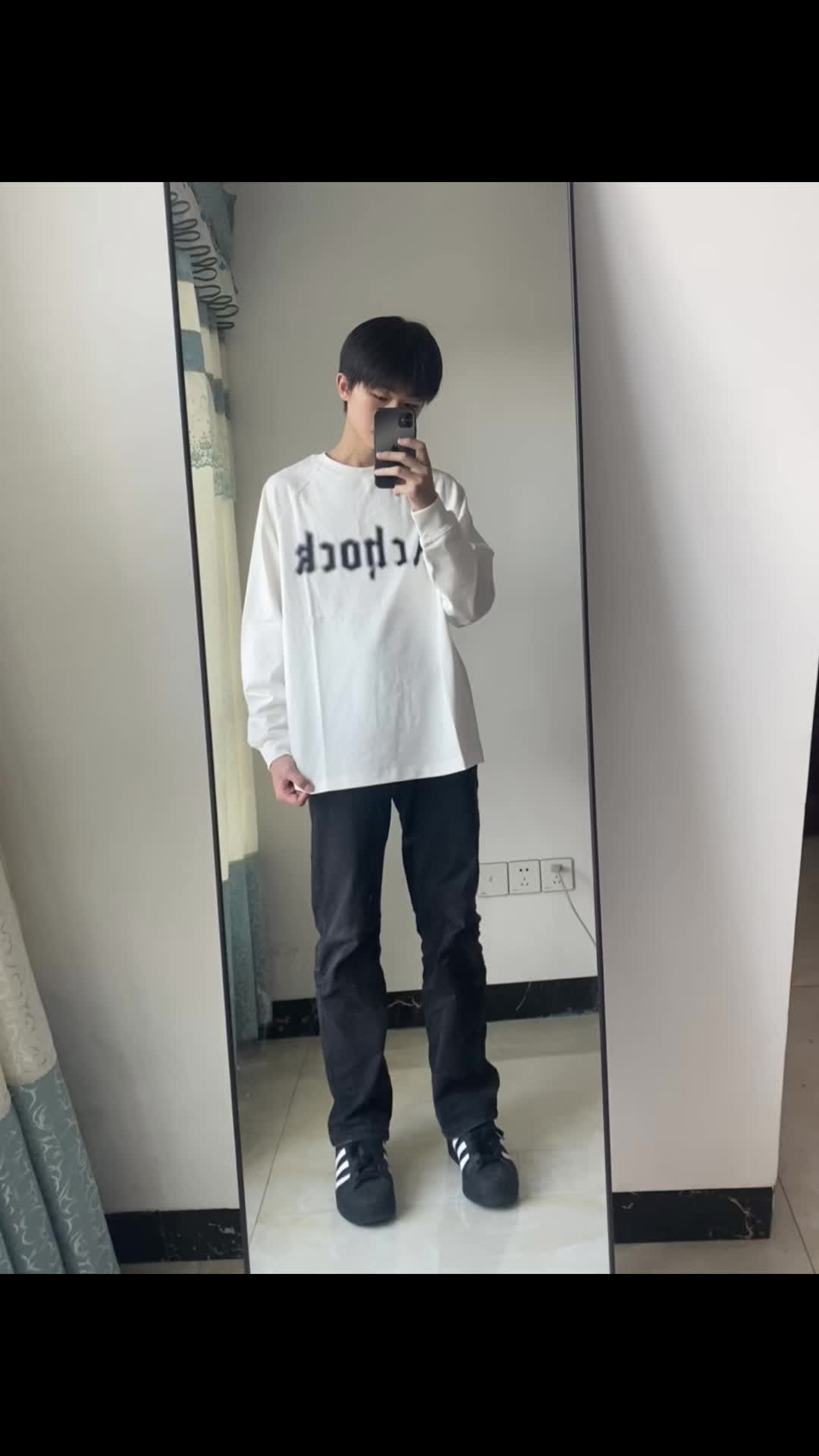 这件长袖我穿了都不想脱