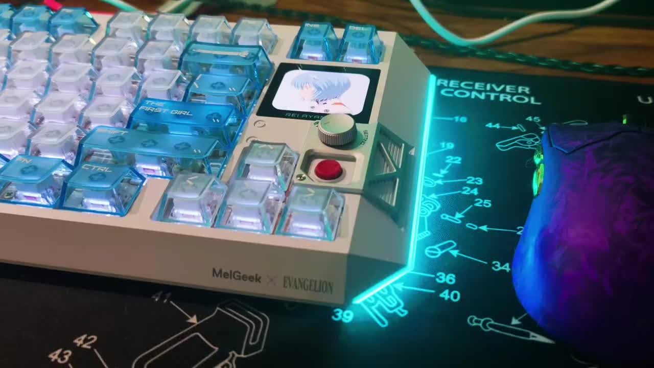 melgeek X EVA||奇点80继matrix第二把过千的键盘